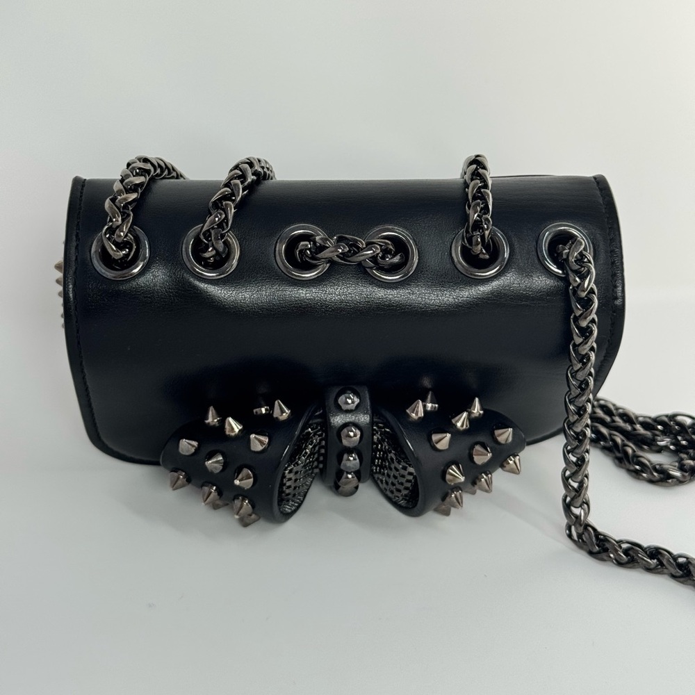 Authentic Christian Louboutin Studded Mini Bag - Picture 6 of 12
